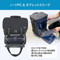 機内持ち込みから5泊まで！1つで6役、変幻自在の多機能スーツケースTRIPLUS（トリプラス）