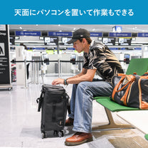 機内持ち込みから5泊まで！1つで6役、変幻自在の多機能スーツケースTRIPLUS（トリプラス）