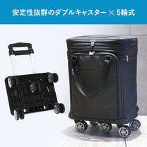 機内持ち込みから5泊まで！1つで6役、変幻自在の多機能スーツケースTRIPLUS（トリプラス）