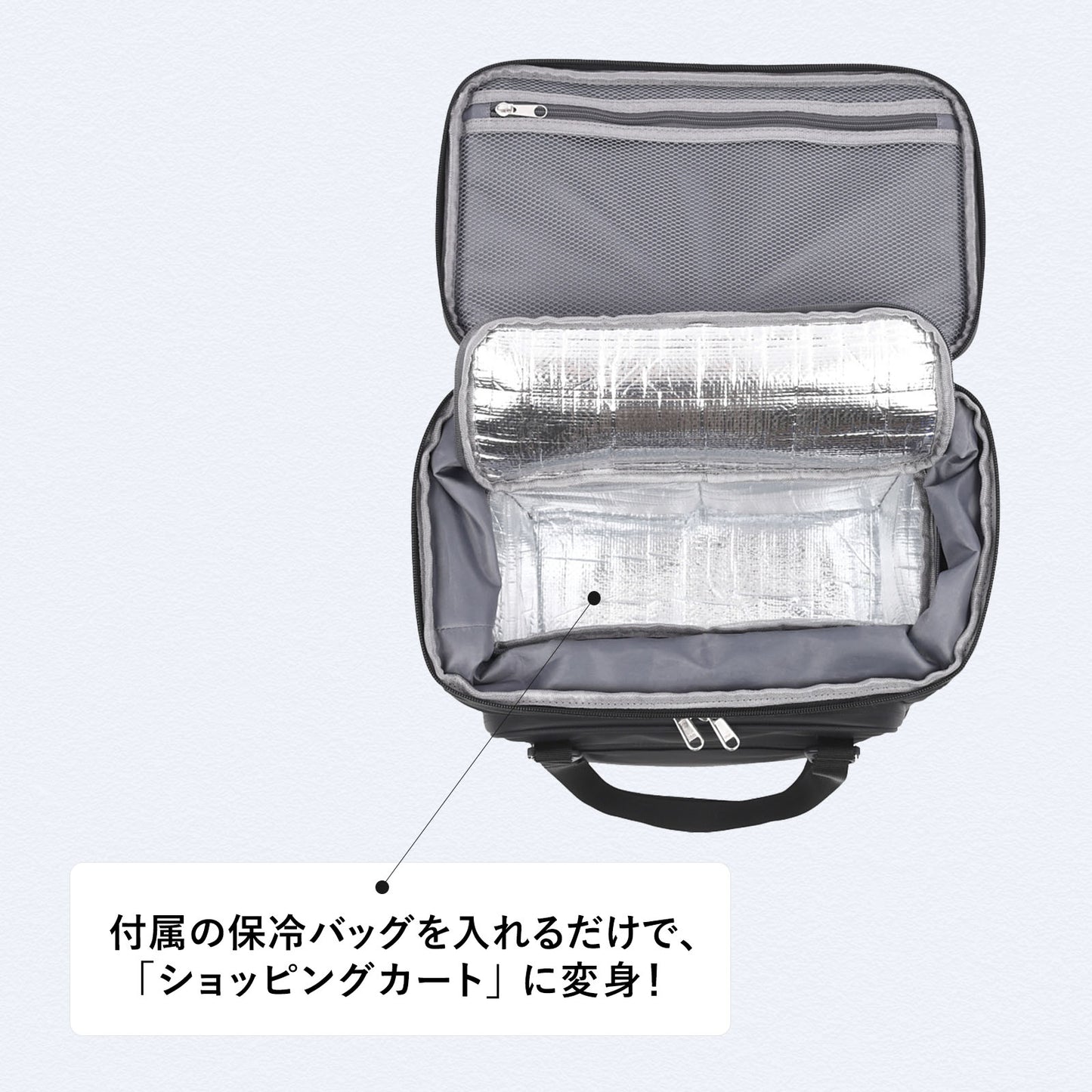 機内持ち込みから5泊まで！1つで6役、変幻自在の多機能スーツケースTRIPLUS（トリプラス）