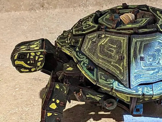 Turtle カメの木製組み立てキット