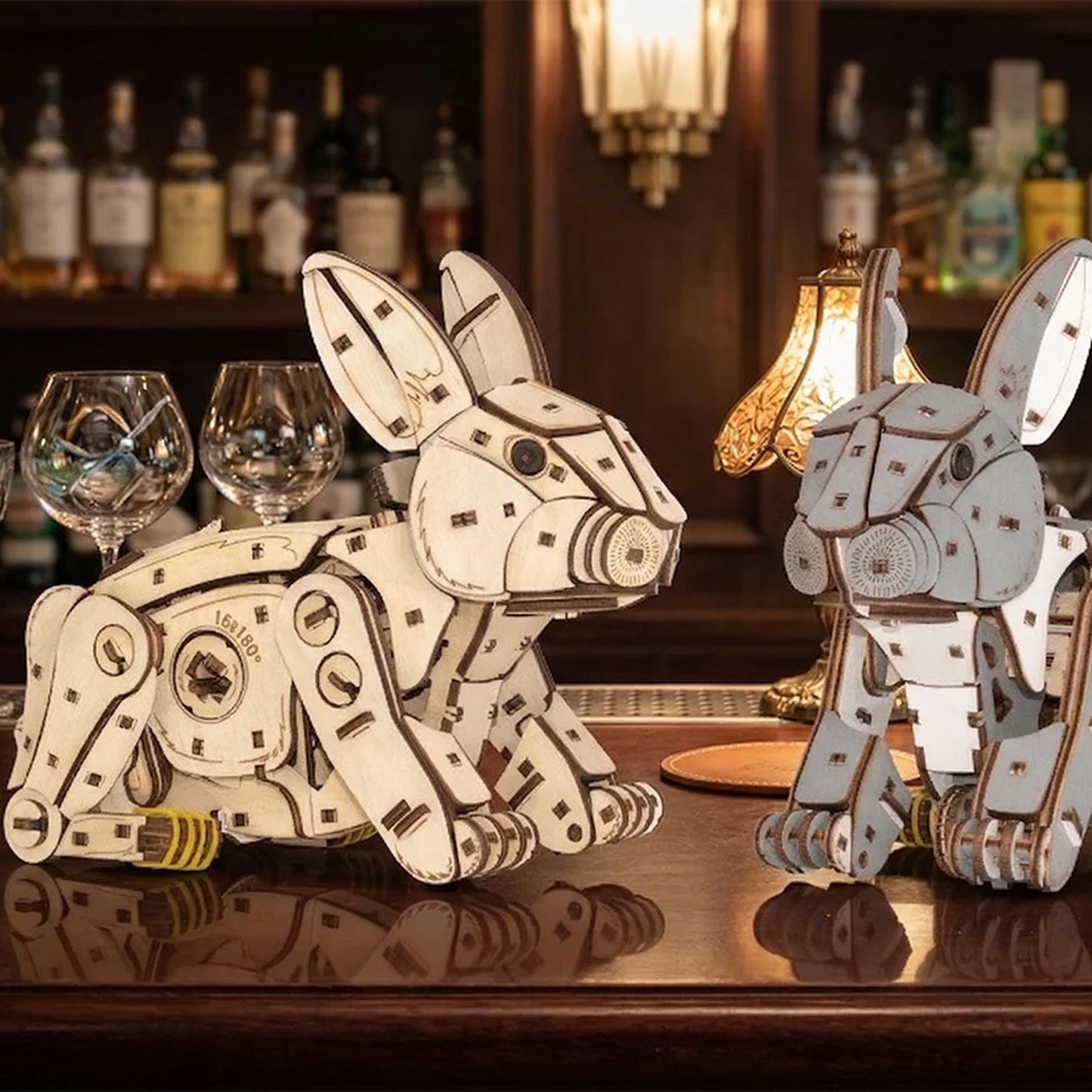 Rabbit ウサギの木製組立キット
