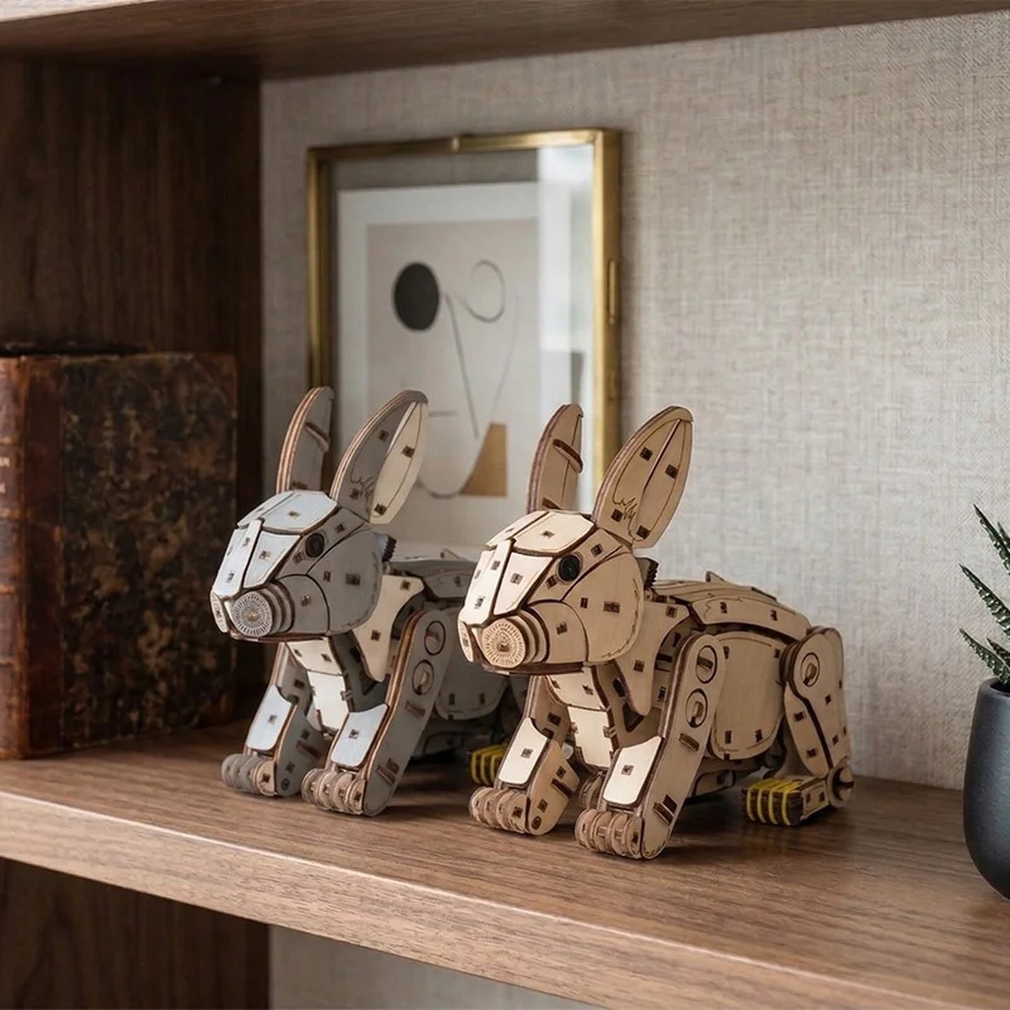 Rabbit ウサギの木製組立キット
